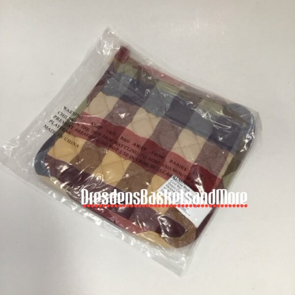 Pot Holder Longaberger Everyday Plaid