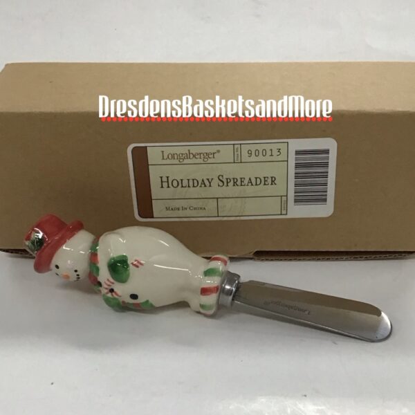 Longaberger Holiday Spreader NIB