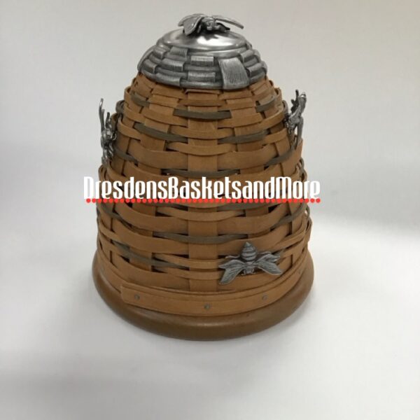 RARE Longaberger 2010 Bee Hive Basket Set