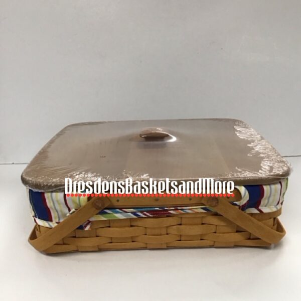 Longaberger 2005 Blue Ribbon Pie Combo w/ Lid