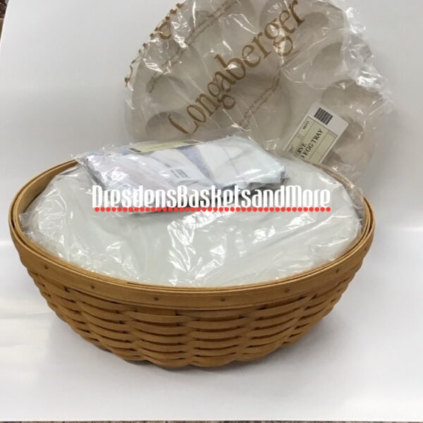 Longaberger 2005 Serve Around Basket Combo