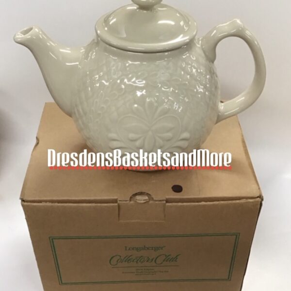 Longaberger American Craft Originals Teapot NIB*