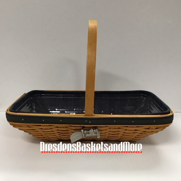 Longaberger 2000 Collectors Club Spring Meadow Basket Combo w/ Tie On