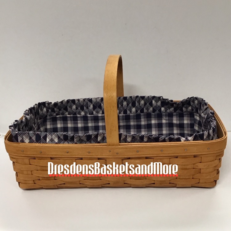 Longaberger 1993 Medium Gathering Basket w/ Liner*