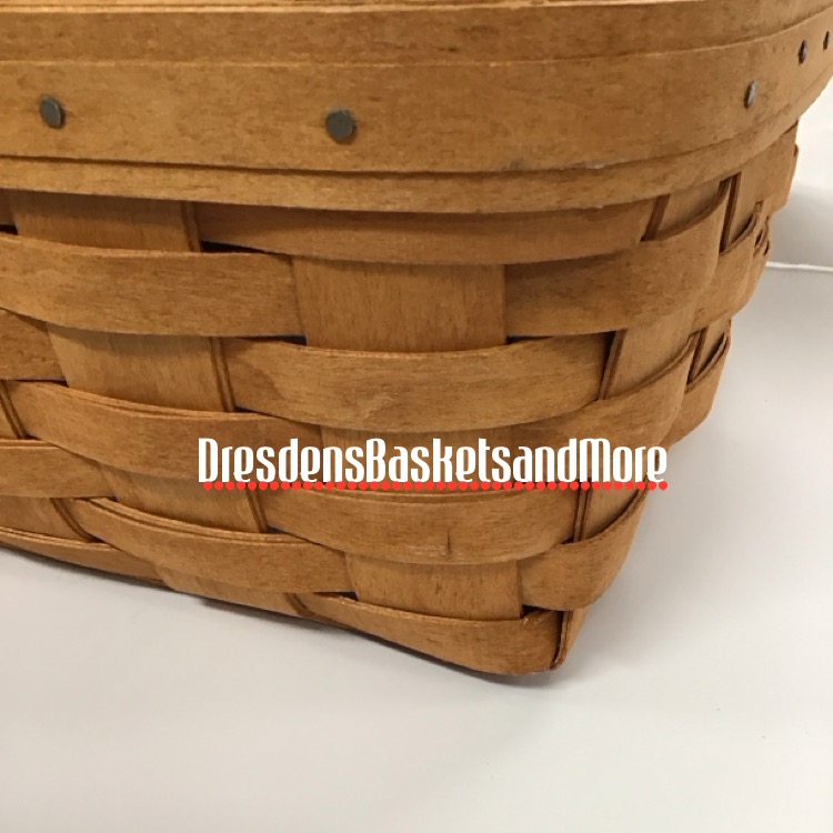 Longaberger 1993 Medium Gathering Basket w/ Liner*