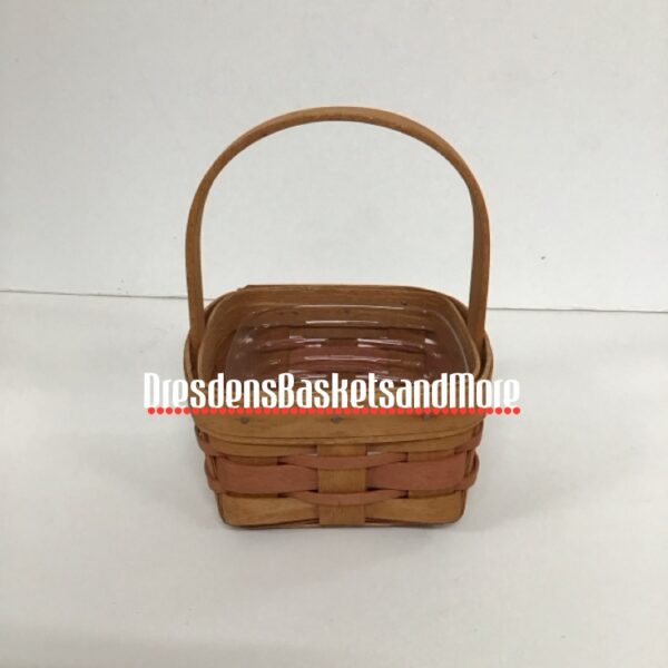 Longaberger 1991 Mother's Day Touch of Pink Potpourri w/ Protector