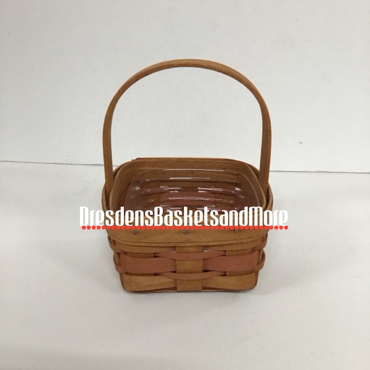 Longaberger 1991 Mother's Day Touch of Pink Potpourri w/ Protector