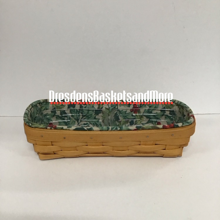 Longaberger 2002 Cracker Basket Combo