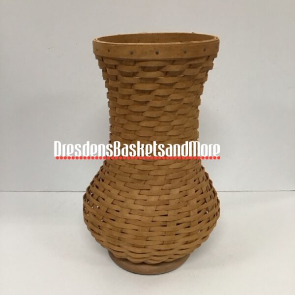 Longaberger 2005 Award Vase Basket w/ Protector