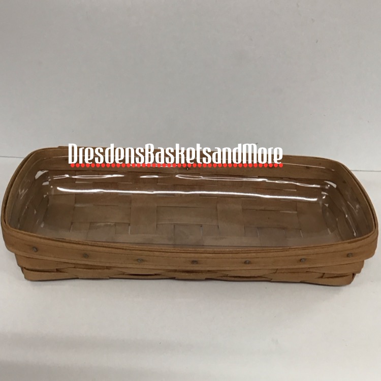 Longaberger 1986 Bread Basket w/ Protector