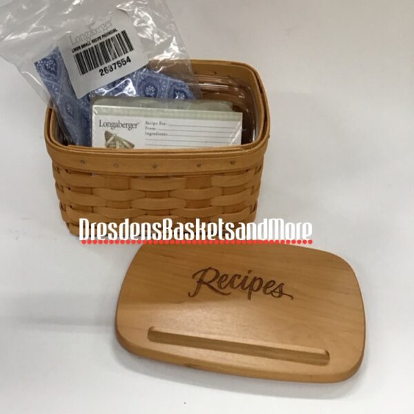 Longaberger 2000 Small Recipe Basket Set