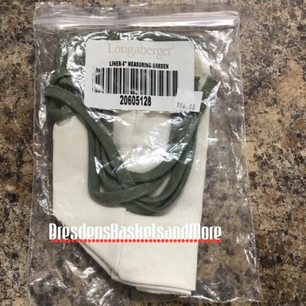 5" Measuring Longaberger Garden Liner