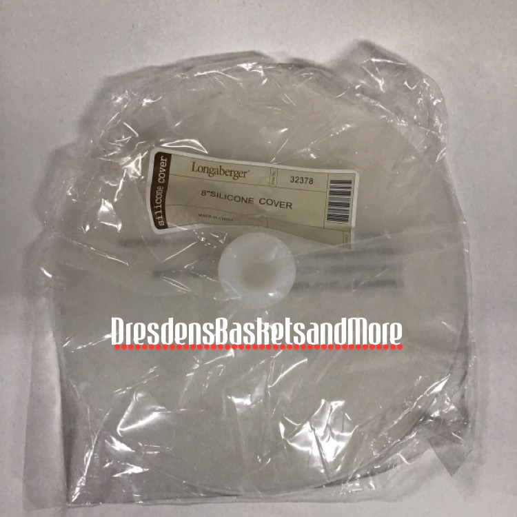 Longaberger 8" Silicone Cover NIP