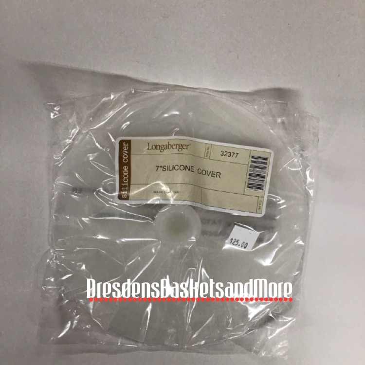 Longaberger 7" Silicone Cover NIP