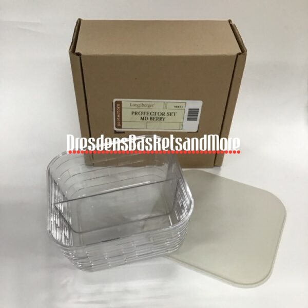 Longaberger Medium Berry Divided Hard Protector NIB