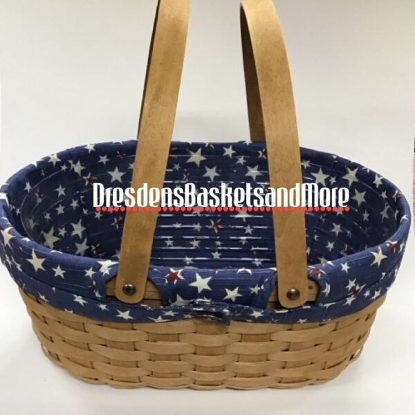 Longaberger 2008 Oval Market Basket Combo