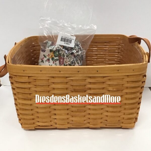 Longaberger 2001 Medium Wash Day Basket Combo*