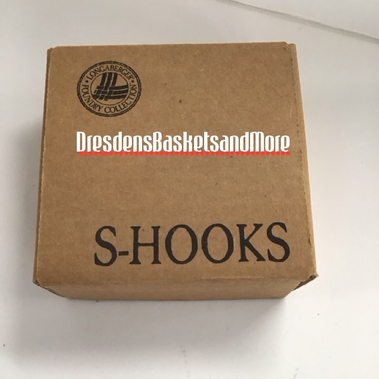 Longaberger Foundry S - Hooks Set of 2 NIB