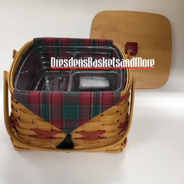 Longaberger 2000 Deck The Halls Combo w/ Lid*