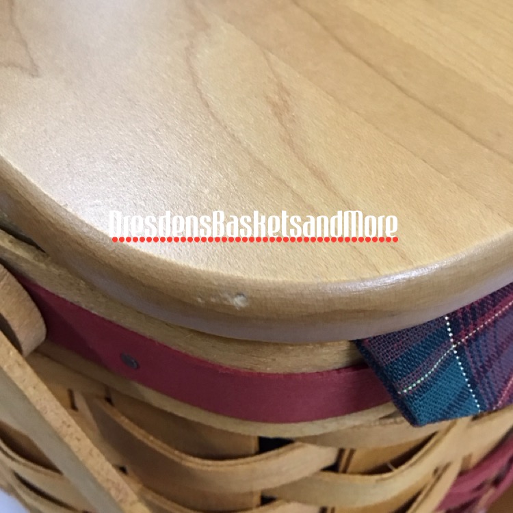 Longaberger 2000 Deck The Halls Combo w/ Lid*