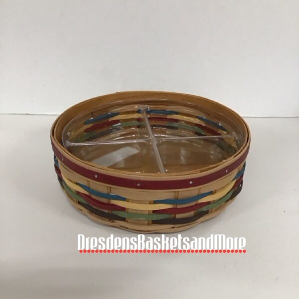 Spice Market Longaberger 8" Divide It Up-Rare Online Exclusive