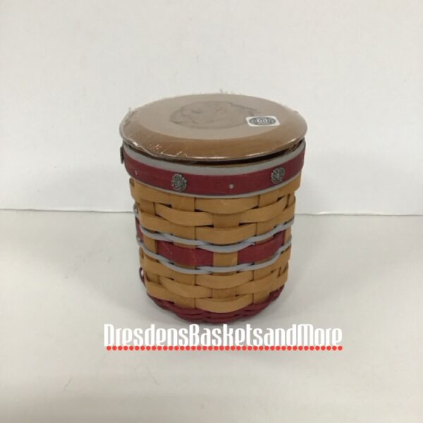 Longaberger 2010 Rose Bowl Ohio State Basket w/ Protector & Lid