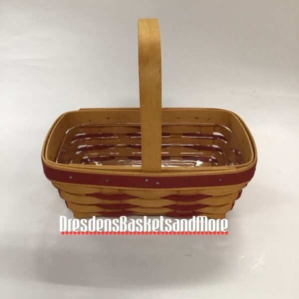 Longaberger 1997 Sweetheart Sweet Treats Basket w/ Protector