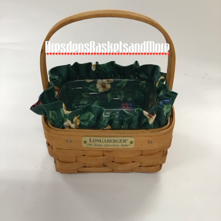 Longaberger 1996 Hostess Appreciation Basket Combo