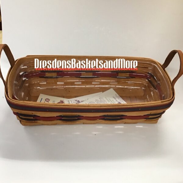 Longaberger 1993 Crisco American Baking Basket w/ Protector*