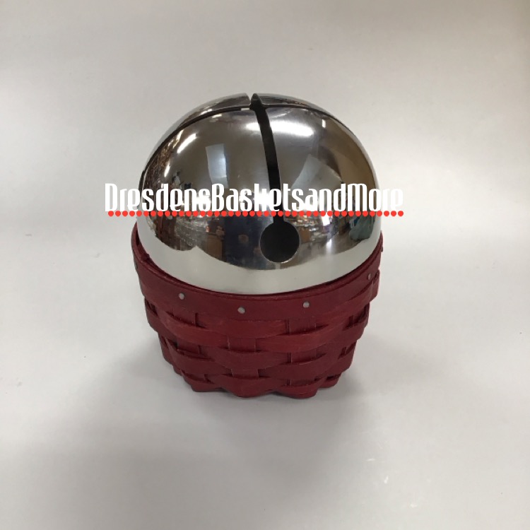 Longaberger 2012 Holiday Helper Jingle Bell Basket Set*