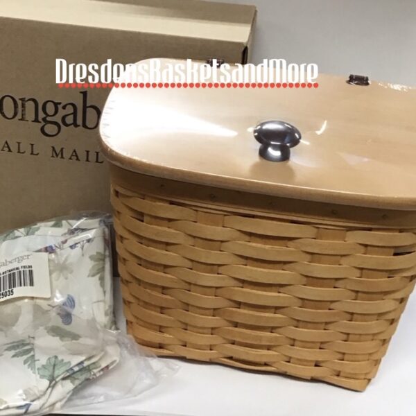 Longaberger 2001 Small Mail Combo NIB