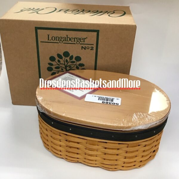 Longaberger 2001 Harmony Basket #2 Set NIB