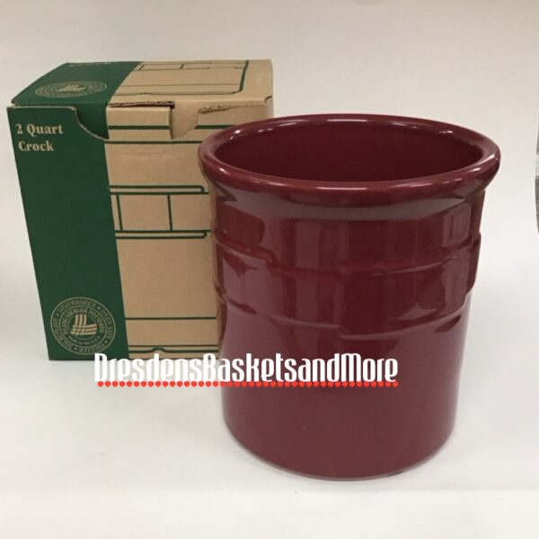 Longaberger Paprika 2 Qt Crock NIB