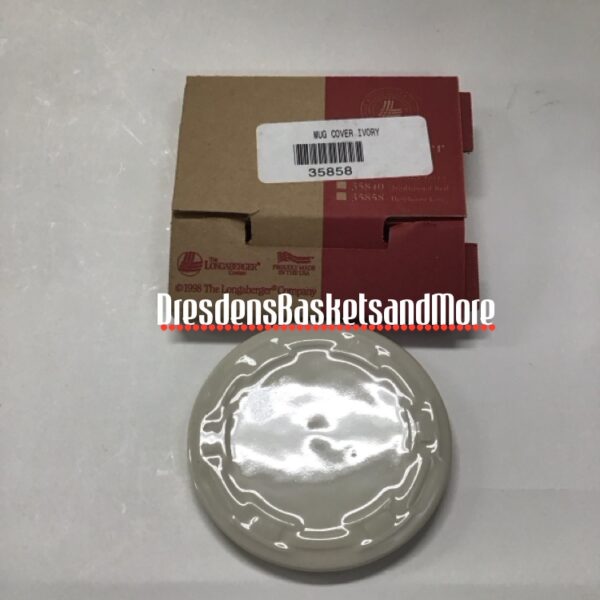 Longaberger Ivory Mug Cover NIB*