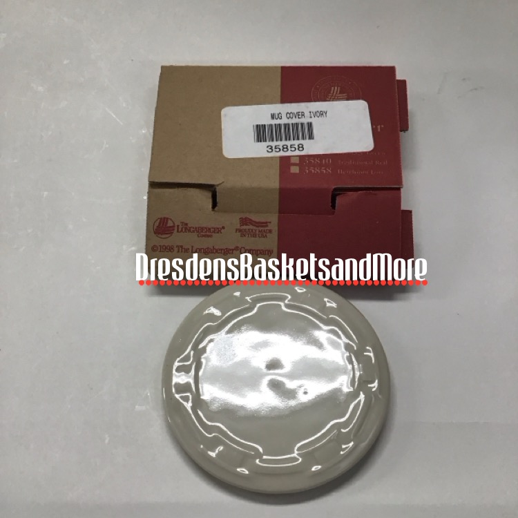 Longaberger Ivory Mug Cover NIB*