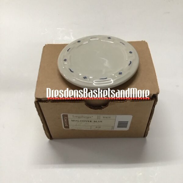 Longaberger Classic Blue Mug Cover NIB