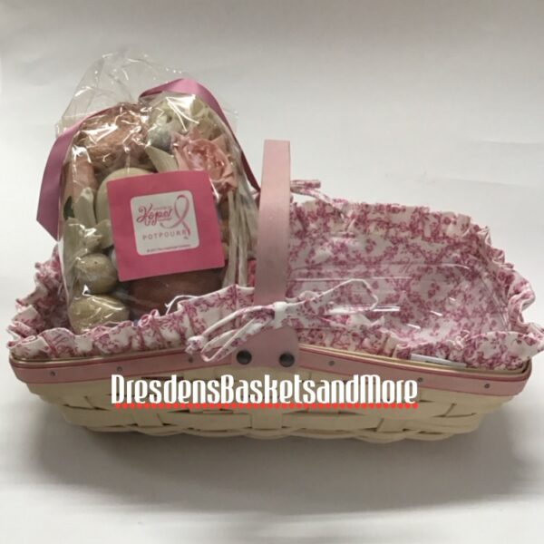 Longaberger 2007 Horizon of Hope Rosebud Combo*