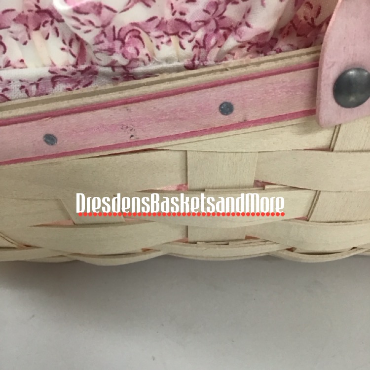 Longaberger 2007 Horizon of Hope Rosebud Combo*