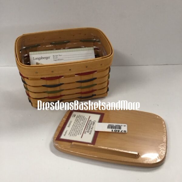 Longaberger 2001 Woven Traditions Large Recipe Basket Set