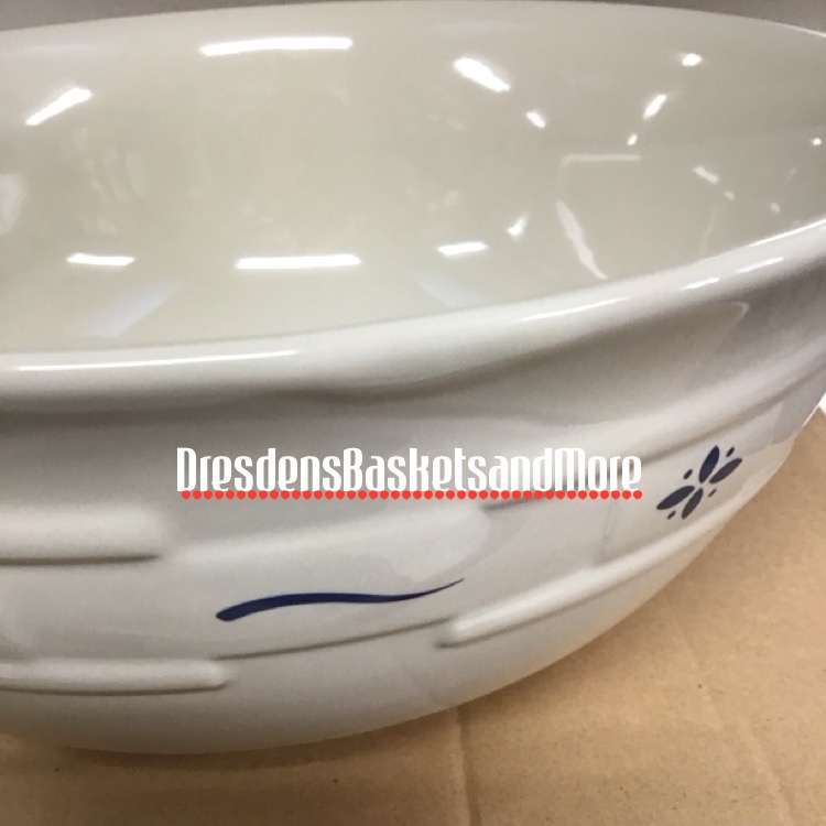 Longaberger Woven Traditions Classic Blue Buffet Bowl NIB*