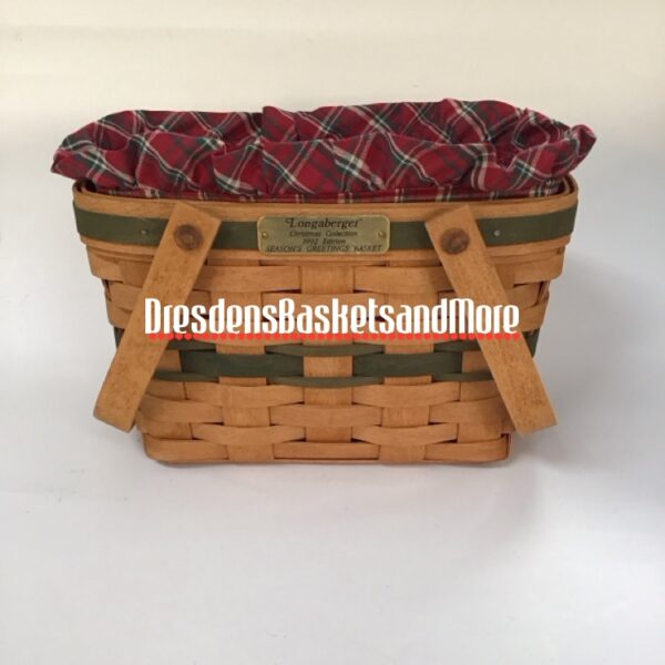 Longaberger 1992 Season's Greetings Combo
