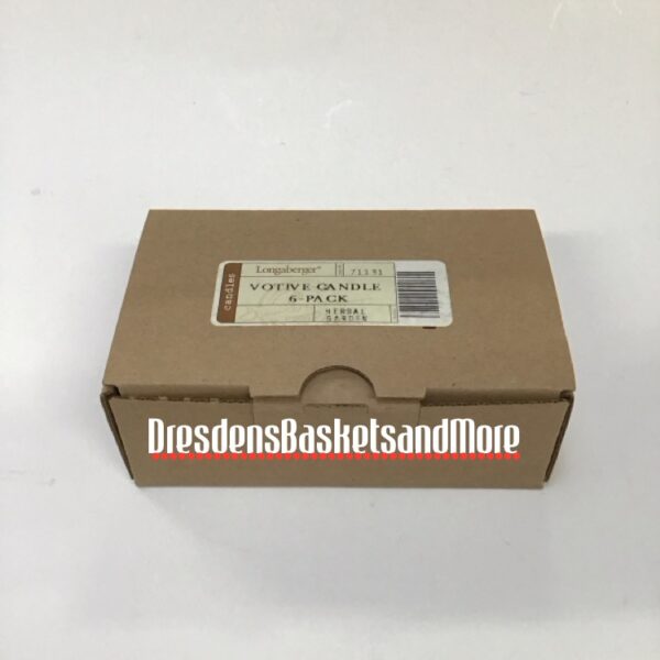 Longaberger Votive Candle Herbal Garden Pack NIB