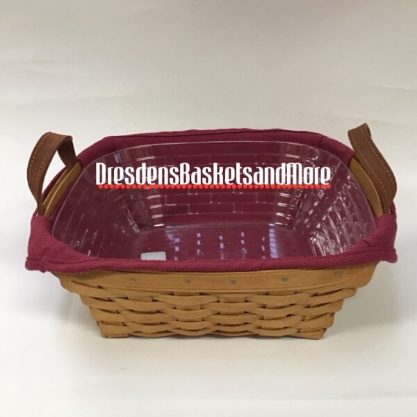 Longaberger 2005 Silver Bells Basket Combo