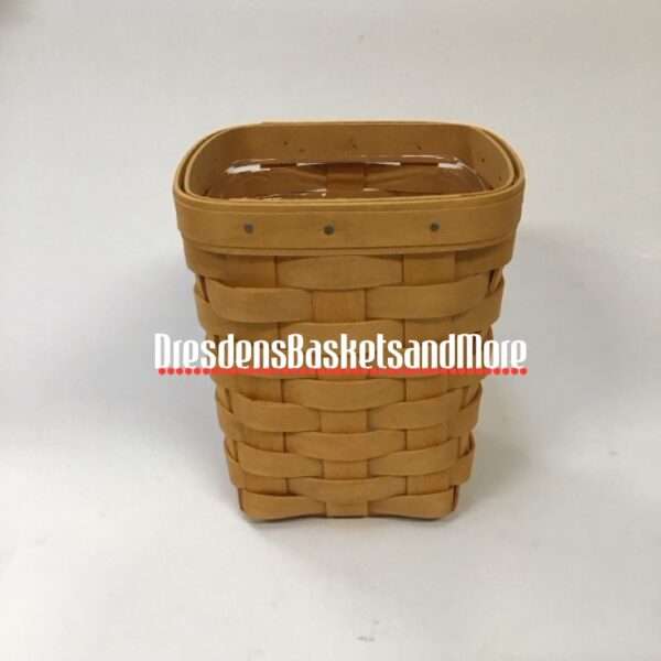 Longaberger 2002 Small Spoon Basket w/ Protector