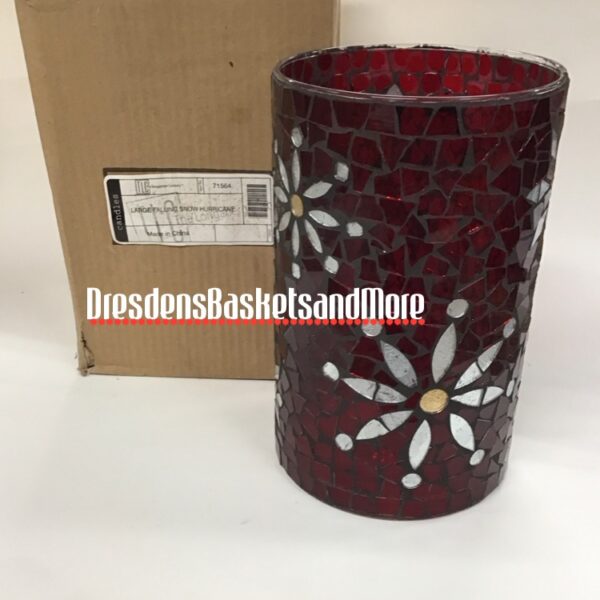 Longaberger Large Falling Snow Hurricane NIB