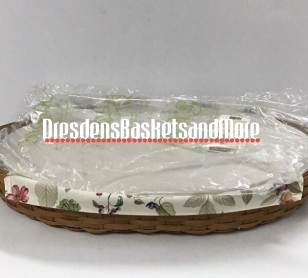 Longaberger 2006 Oval Serving Basket Combo