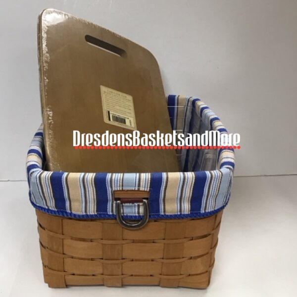 Longaberger 2009 Small Rectangle Storage Basket Set