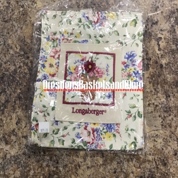 Longaberger Spring Floral Bag