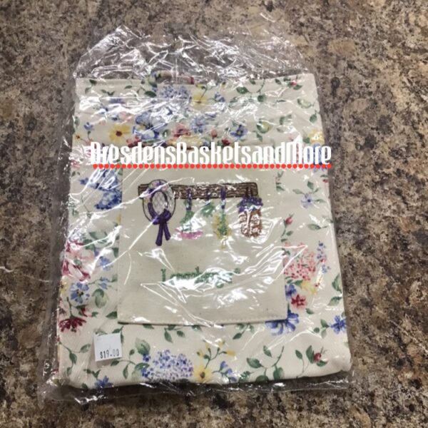 Longaberger Spring Floral Tote Bag