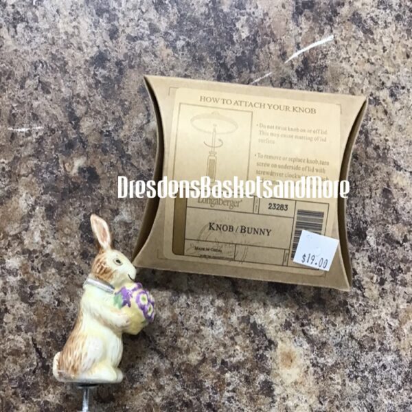 Longaberger Knob Bunny